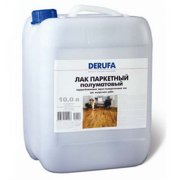 ЛАК ПАРКЕТНЫЙ ПОЛУМАТОВЫЙ